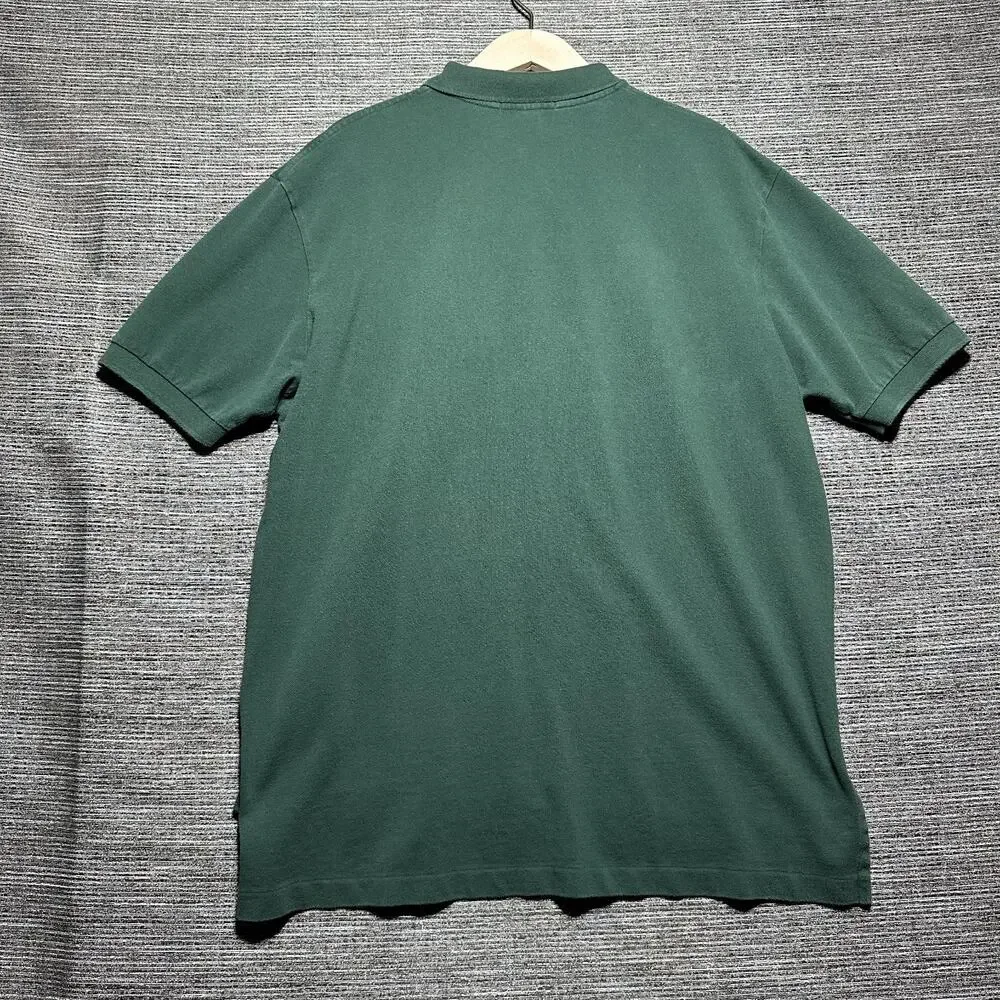 Polo by Ralph Lauren Shirt Men's 2XL Green Short Sleeve Casual
